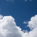 Beautiful clouds with a deep blue sky create an uplifting and natural scene.