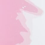 red and white abstract painting