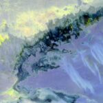 a painting of a wave in the ocean