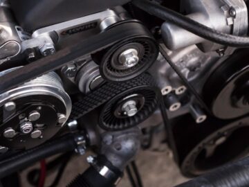 gray and black engine
