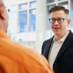 man in black suit jacket