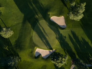 bird's eye photo of grass field