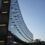 a large metal structure