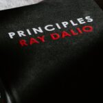 black and white textile on white textile