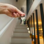 door keys home interior real estate agent