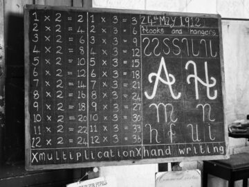 a sign with writing on it